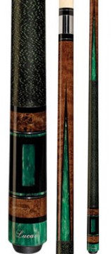 Lucasi - Luminous Emerald Accents w/ Antique Birdseye