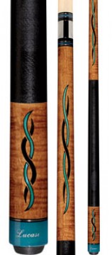 Lucasi - Tiger-Stripe Maple w/ Marine and Ebony Inlays