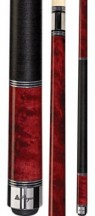Two Piece Cues - Crimson birds-eye maple - Players