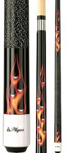 Two Piece Cues - Midnight Black Flame - Players