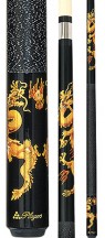 Players - Golden Chinese Luck Dragon - Two Piece Cues