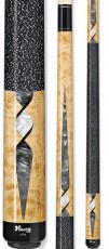 Viking - Icy White and Grey Pearl Natural Maple - Two Piece Cues