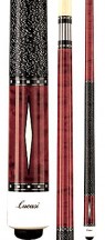 Lucasi -  Crimson stained birdseye maple - Two Piece Cues