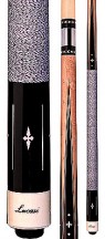 Two Piece Cues - Natural birdseye w/ ebony and white inlays - Lucasi