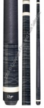 Rage - Zebra-Striped Charcoal Grey Curley Maple - Two Piece Cues